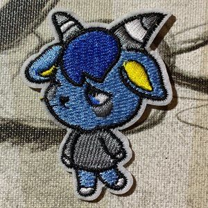 Cute Sherb iron on patch animal crossing